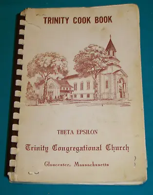 Trinity Congregational Church Gloucester Massachusetts Cookbook 1979 Cook Book • $12.99