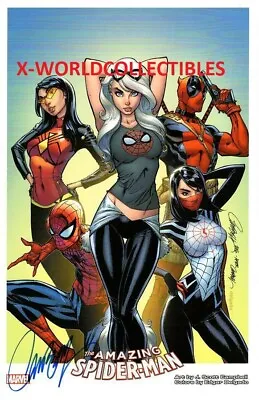 J SCOTT CAMPBELL AMAZING SPIDERMAN  SDCC 2017 ART PRINT - SIGNED 11 X17  • $49.99