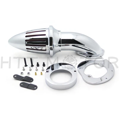 $90.67 • Buy HongK 86-12 Chrome Air Cleaner Intake Filter Kits For Yamaha V-Star 650