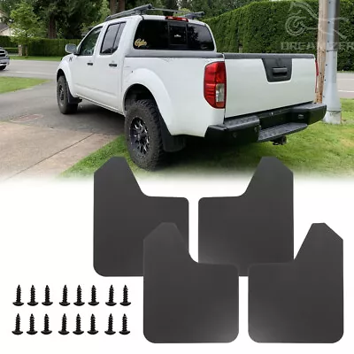 4Pcs Front Rear Mud Flaps Splash Fender Mudguards For Nissan Frontier 2005-2022 • $28.27