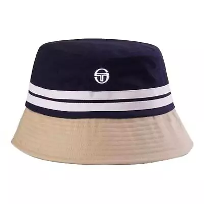 Sergio Tacchini Stonewoods Bucket Hat Maritime / Humus • £24.95