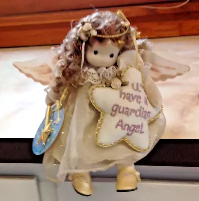 Music Box U Have A Guardian Angel Doll Plays Amazing Grace Vintage • $9