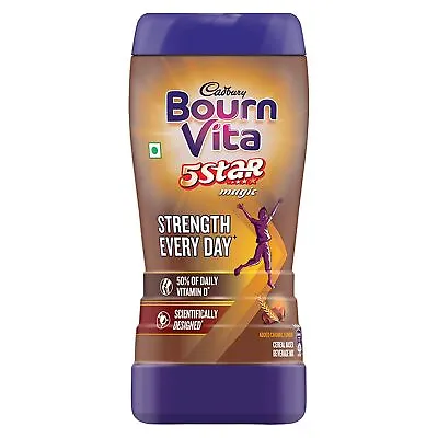 Cadbury Bournvita 5 Star Magic Health Drink 500 G Jar • £18.66