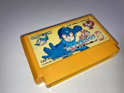 Rockman 6 Megaman Nintendo Famicom FC In Stock CAPCOM 1993 C Japan Import • $21.99