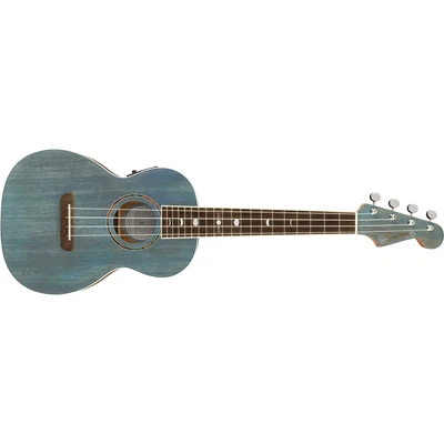 $231.99 • Buy Fender Dani Harrison Uke Tenor Ukulele W/ Pickup, Walnut Fretboard, Turquoise