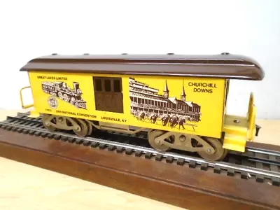 Clean 1983 McCoy Standard Gauge All Metal LOUISVILLE BAGGAGE 29th Convention CAR • $59.99