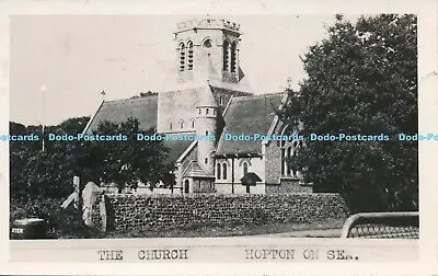 R189102 The Church. Hopton On Sea. 1957 • £7.99