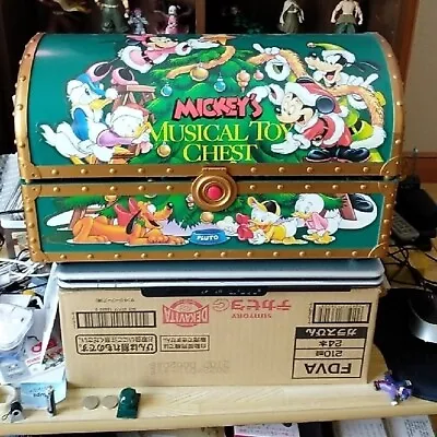 Disney A Mickey Musical Toy Chest Mr. Christmas Music Toy 1998 Used Japan. • $349.99
