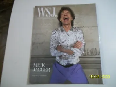 Wall Street Journal Magazine - Mick Jagger Cover & Feature Story - Unread • $11.44