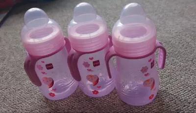 3x Mam Cups 220 Ml With One Teat • £13.99