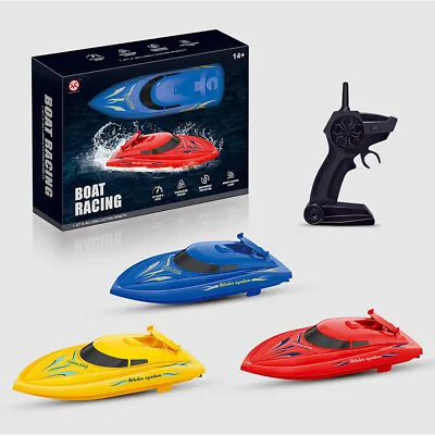 $23.99 • Buy RC Boat Remote Control High Speed 2 Channels Racing Outdoor Toy RC Boat