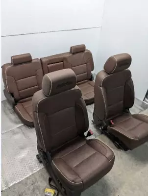 2014-2018 Silverado High Country Leather Dual Power Heated Cooled Bucket Seats • $1400