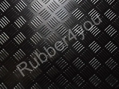 £20.99 • Buy 5 Bar CHECKER-PLATE Garage Shed Workshop Rubber Flooring Matting 1m Wide X 3mm