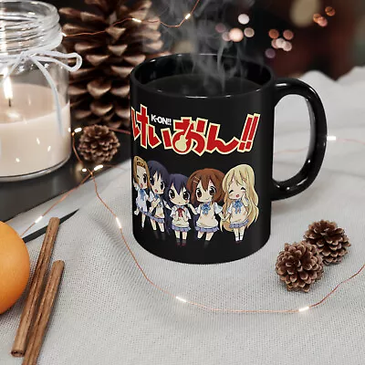 K-On Anime Music Series Logo 11oz And 15oz Coffee Tea Black Mug • $14.99