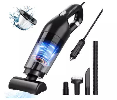 Portable Car Vacuum Cleaner - Lightweight Handheld Wet Dry Vacuum With Strong Su • $12.99