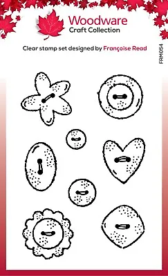 £4.50 • Buy Woodware Clear Stamps - By Francoise Read - Creative Expression 2023
