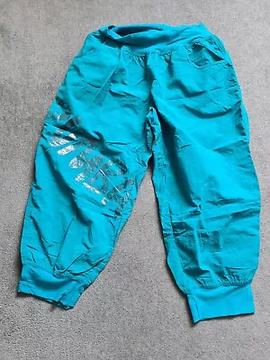 Zumba Fitness Turquoise Leggings Pants Size Medium Capri Style • £6