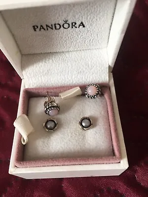 $28.48 • Buy Pandora Earrings Studs