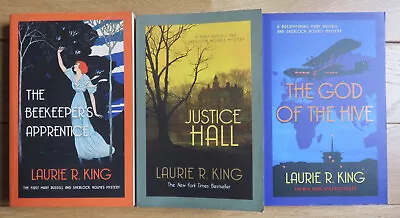 Laurie R King - Beekeeper's Apprentice Justice Hall The God Of The Hive • £10