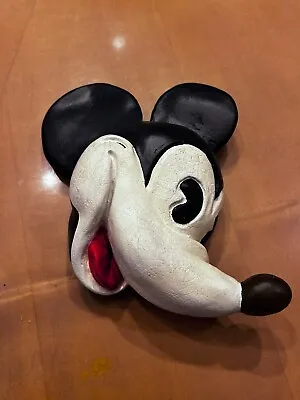 Vintage Mickey Mouse Hanging Chalk Ware String Holder Chalkware 1930's Disney • $399.99