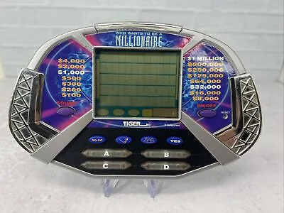 £8.23 • Buy 2000 Vintage Who Wants To Be A Millionaire Game Electronic Handheld Tiger TESTED