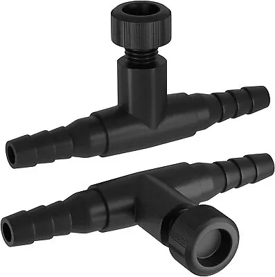 £4.52 • Buy Pawfly 10 Pack Aquarium Control Valves Air Pump Single Way Black/Blue Plastic A