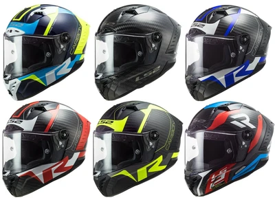 £269.99 • Buy Ls2 Thunder Ff805  Carbon Fibre Acu Gold Full Face Motorcycle Crash Helmet 