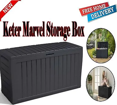 £64.39 • Buy Keter Xl Large Storage Shed Garden Outside Box Bin Tool Store Lockable New