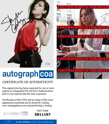 SKYLAR GREY Signed 8X10 PHOTO B PROOF - EMINEM Sexy SINGER Coming Home ACOA COA • $107.62