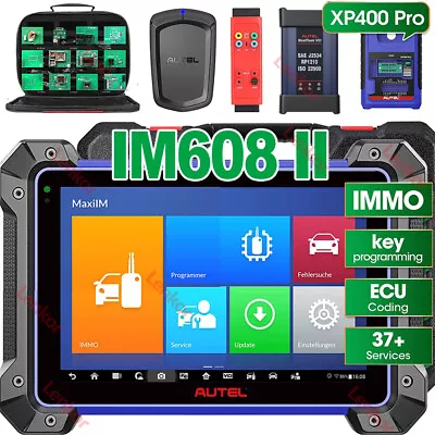 2024 Autel MaxiIM IM608S II PRO IMMO TOP Key Programming Diagnostic Scanner Tool • $3299