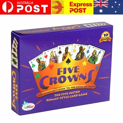 $16.69 • Buy Five Crowns Card Game 5 Suites Classic Original Family Party Rummy Style Play