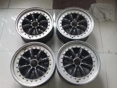 JDM Panasport C8 15  Banana Rims Wheels 114.3X4 For Dc2 Ke70 240z Rs G7 Ae86 • $2097.50