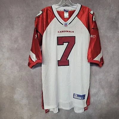Reebok NFL Arizona Cardinals Matt Leinart #7 Football Jersey Mens 52 2XL Sewn • $24.99