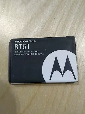 MOTOROLA BATTERY BT61 Battery 1170mAh 3.7V  • $4.25