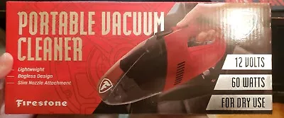 $14 • Buy Firestone Portable Vacuum Cleaner New In Box 12 Volt FREE SHIPPING!!
