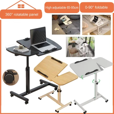 $39.99 • Buy Mobile Laptop Desk Computer Tables Stand Adjustable Bed Bedside Portable Study
