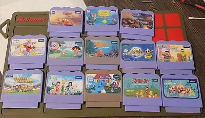 Lot Of 13 Vtech V Smile Learning Games Untested • $20