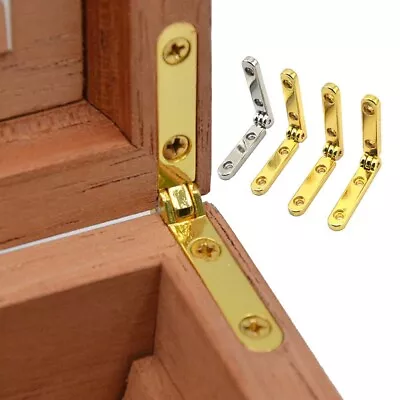 Wooden Box Wine Case Jewelry Hinge Folding Hinge Lid Support Furniture Hardware • $13.35