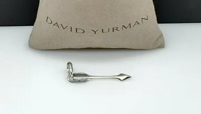 $140 • Buy David Yurman Sterling Silver 925 Men's Arrow Pendant 