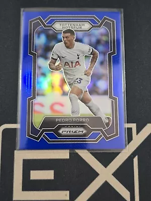 2023-24 Prizm EPL PEDRO PORRO Blue Prizm /299 #132 SPURS SPAIN • $7