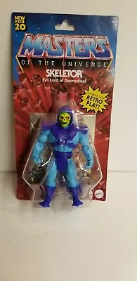 Masters Of The Universe Origins Skeletor 5.5  Battle Action Figure MOTU New  • $12