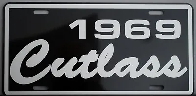 1969 69 Olds Oldsmobile Cutlass Metal License Plate F-85 S 442 350 400 455 Hurst • $18.95