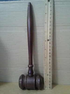 Vintage. Wooden Judge's Gavel Mallet . Very Good Condition • $14