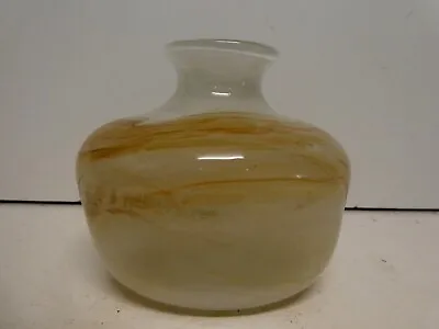 Art Glass Vintage Australian Vase John Walsh Studio Art 1986 • $59