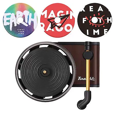 Car Perfume Air Freshener Fragrance Vinyl Records Retro CD Player Outlet Car  • $13