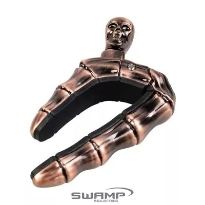 $19.99 • Buy Guitto GGC-05-BR Skull Guitar Capo Bronze Finger Bone Acoustic Electric Ukulele