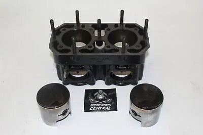 Kawasaki Jet Ski 440 JS440 ENGINE MOTOR PISTON CYLINDERS BLOCK JUGS • $195.48