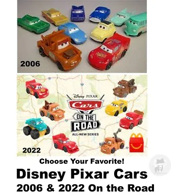 McDonald's 2006/2022 Disney Pixar Cars Toys-Pick! • $8