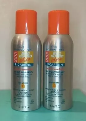 2x Avon Skin So Soft Bug Guard Plus Picaridin Aerosol Spray Mosquito Repellant • $35.99