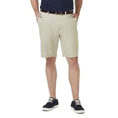 Haggar MenS Cool 18  Pro Flat Front Shorts Regular Fit HS00438  $55 40 • $11.90